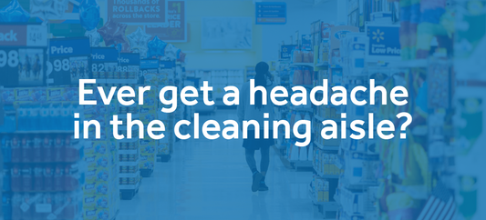 How To Avoid a Cleaning Hangover - Exposure to Volatile Organic Compounds can cause headaches.