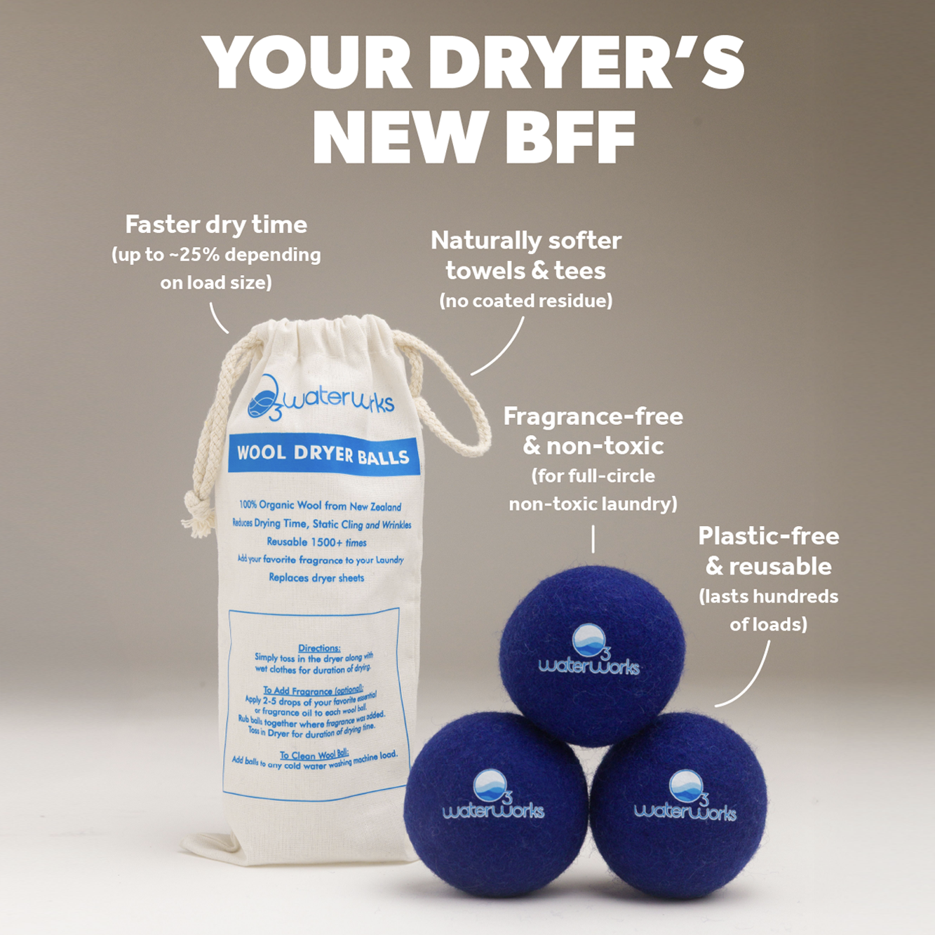 Wool Dryer Balls